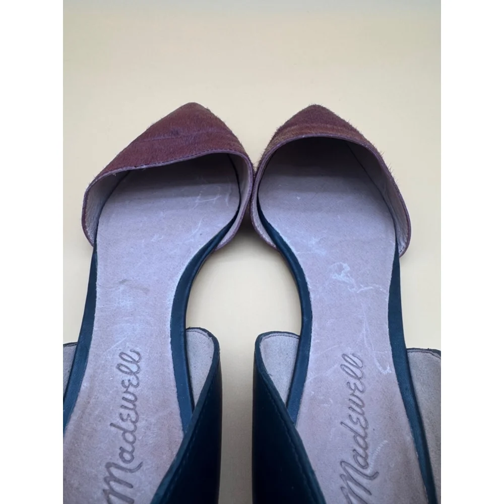 Women's Madewell Flats Size 7 Purple and Black - Picture 4 of 6